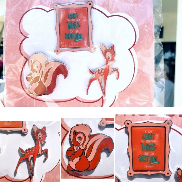 Disney Bambi Wisdom Collection Pin Set  #8 of 12 - Picture 1 of 6